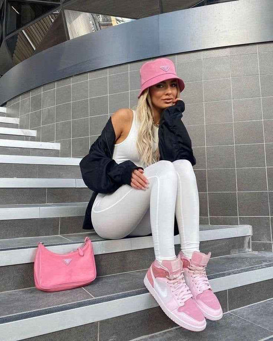 Air Jordan 1 Mid Digital Pink High Q