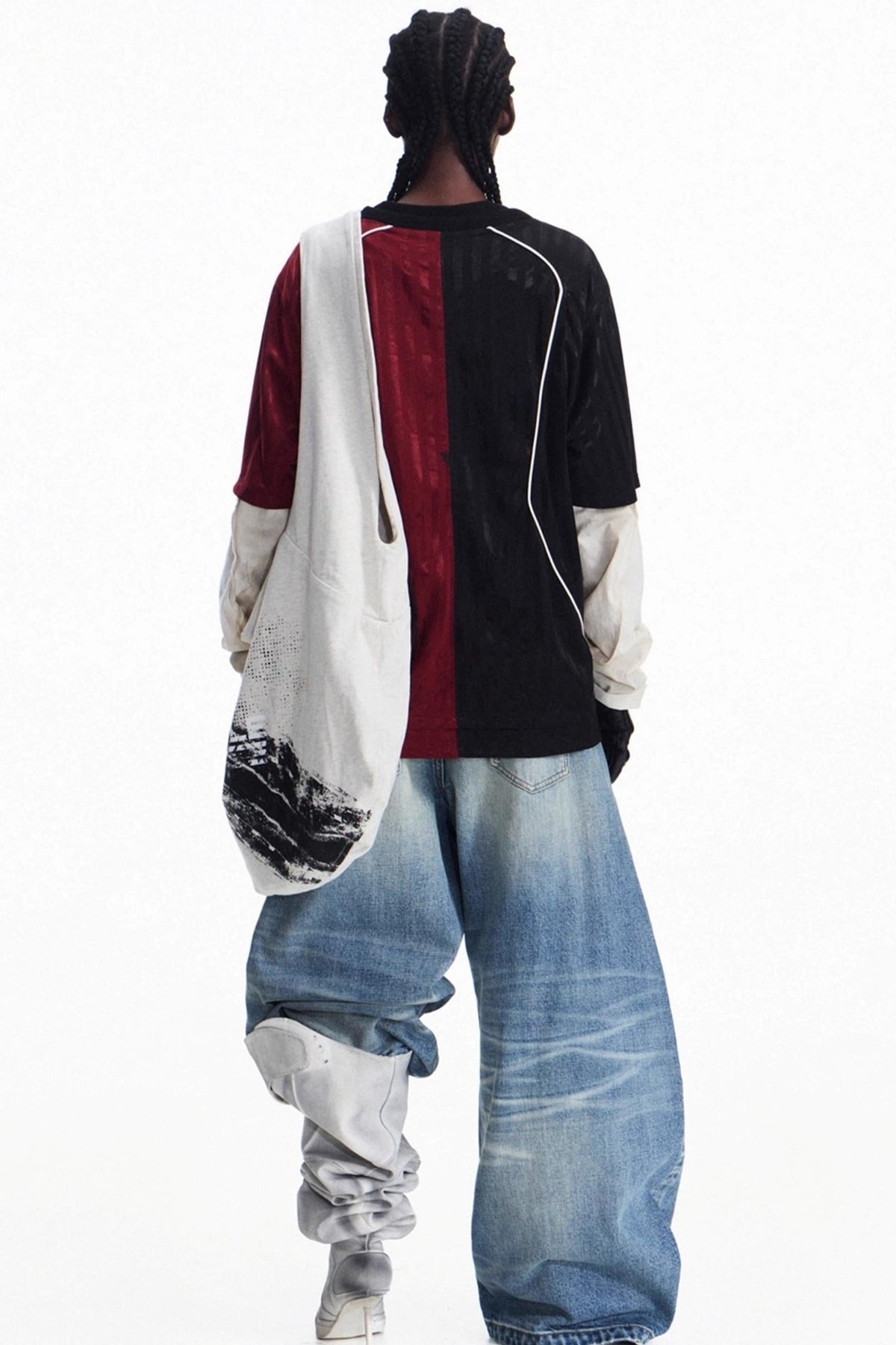 Men's Vintage Crew Neck Jersey Top - Notkicks