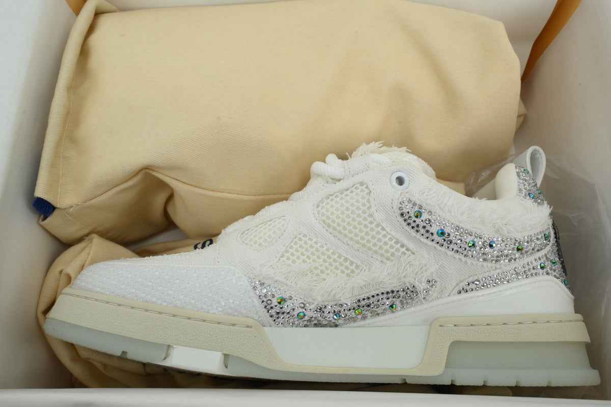 Monogram Louis Silver White Diamond