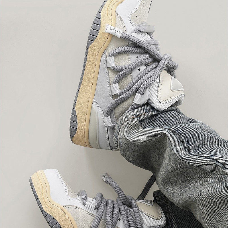 Thick Chunky Sole Sneakers - Original Architectural Platform Trainers | LuxuryUrbanwear - Luxuryurbanwear