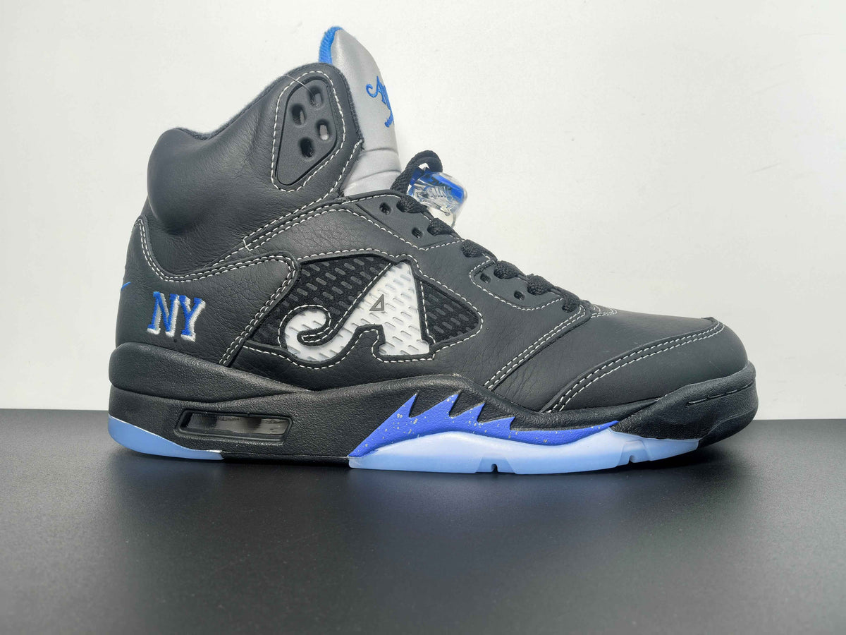 Awake NY x Air Jordan 5 "Black/Racer Blue" - Elevate Your Style