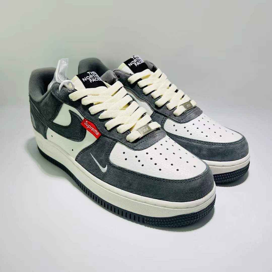 Designer Air Force 1 x Supreme x The North Face DIY SneakerNational