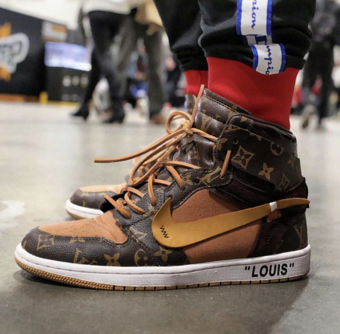 Air Jordan 1 x Monogram Logo - Luxury Sneakers