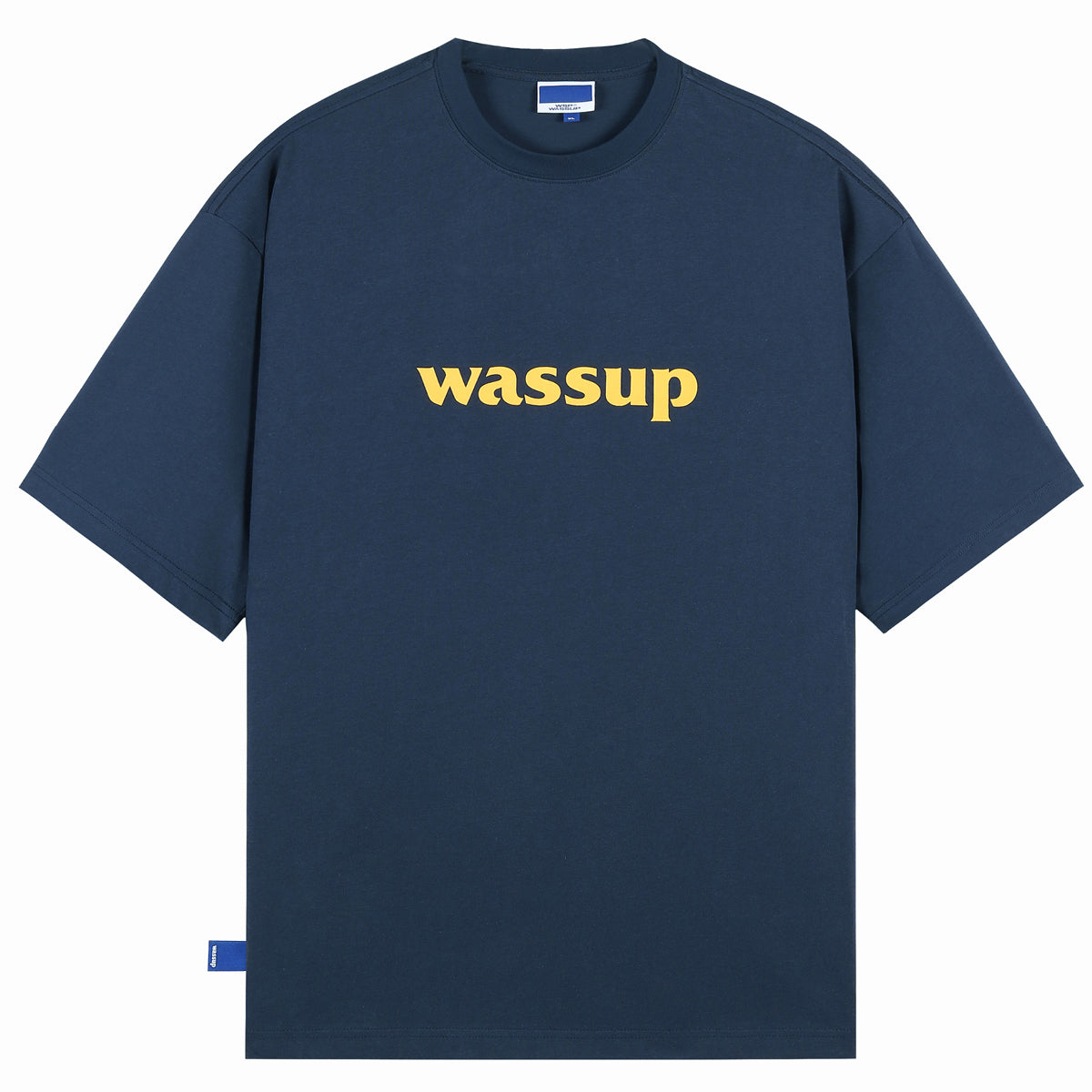 Bold Big Logo Print Basic Tee - Notkicks