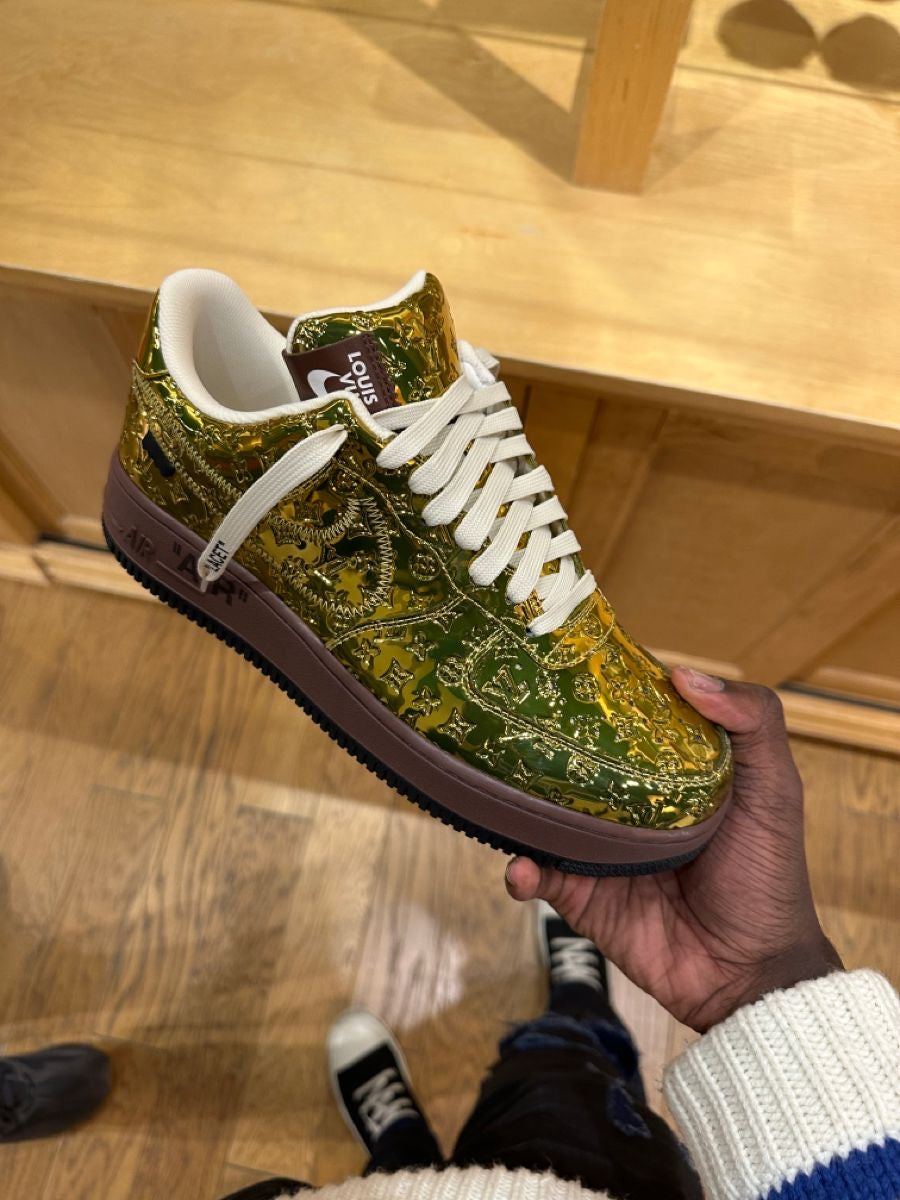 Off-White x Air Force 1 Gold 1A9VG0