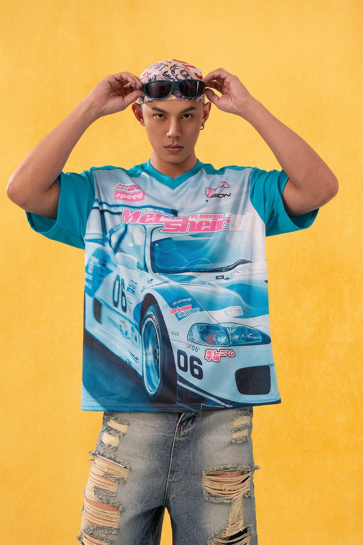 Racing Car Graphic Jersey - Notkicks