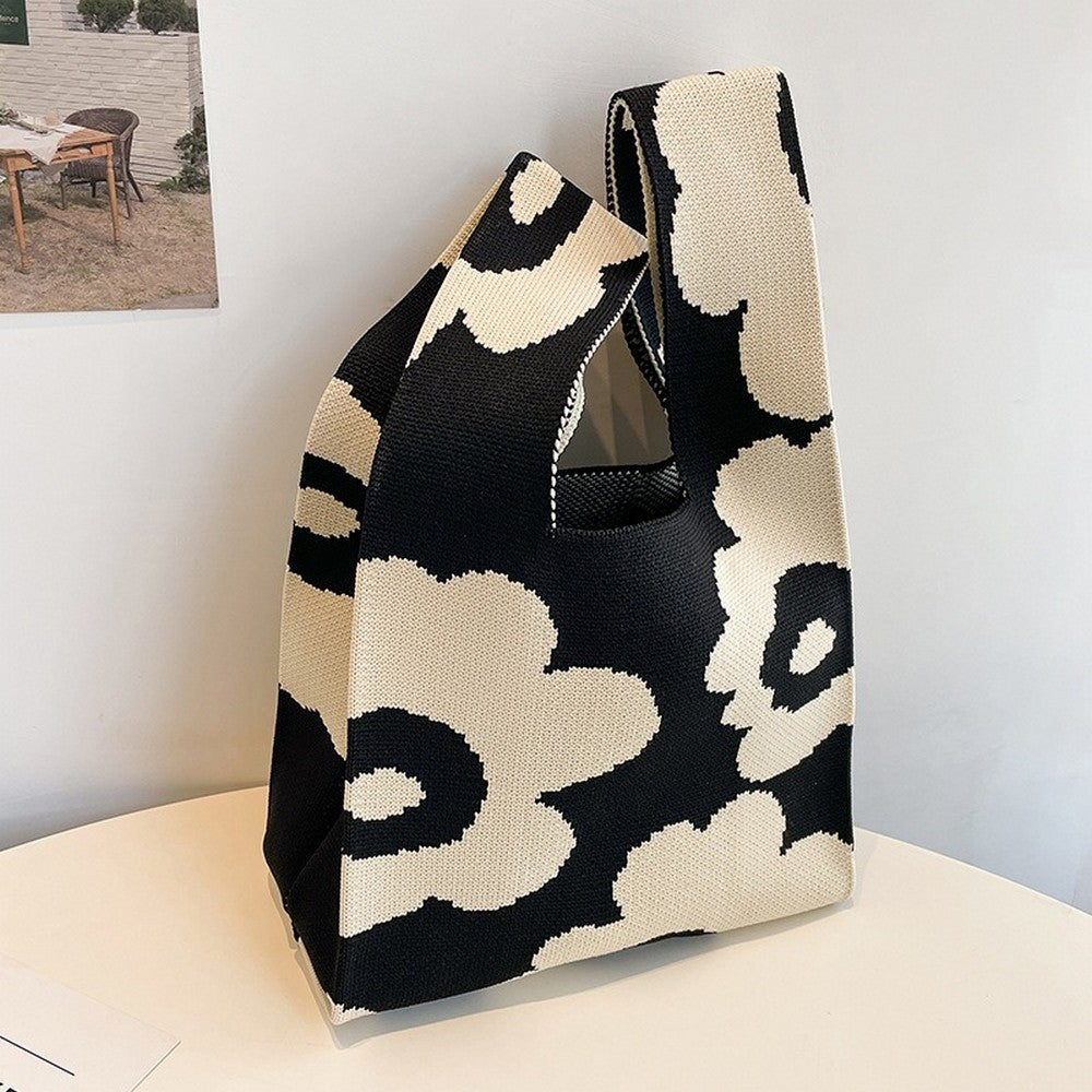 Retro Pattern Knitted Handbag - Notkicks