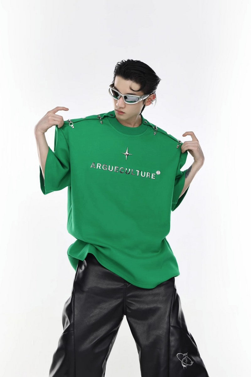 Metallic Logo T-Shirt - Notkicks