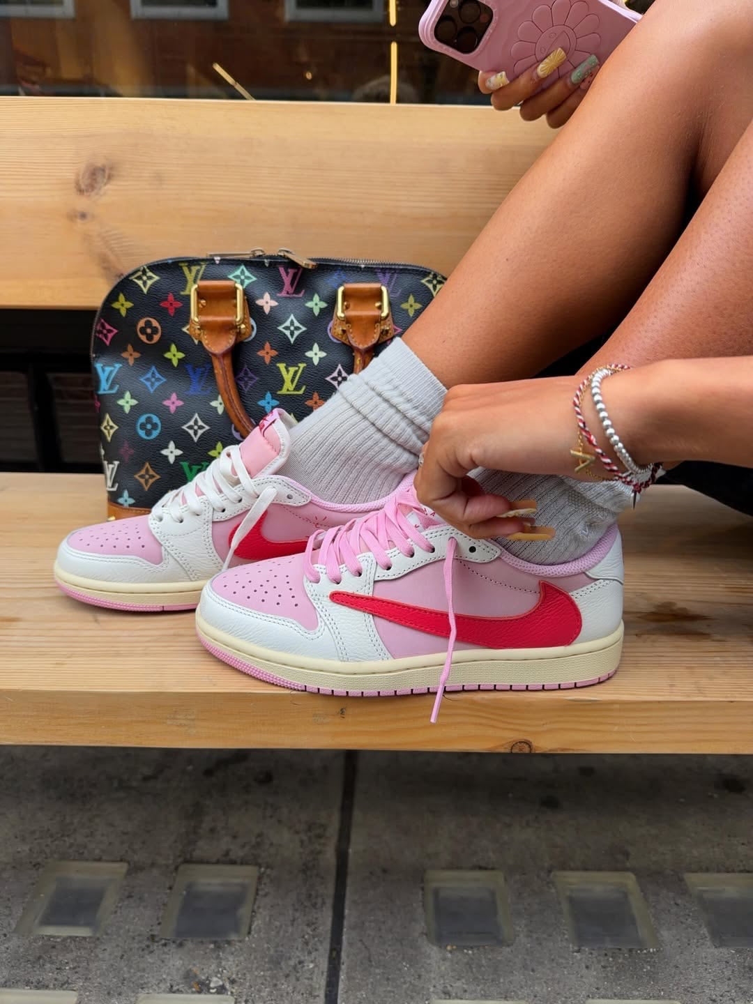 Travis Scott × AJ1 Low "Shy Pink" - Elevate Your Style