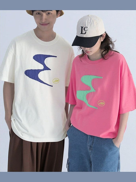 Contrast Patch Logo Tee - Notkicks