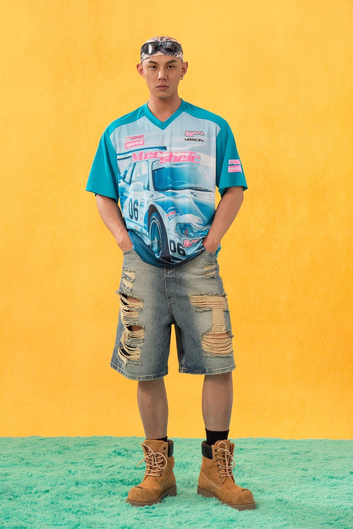 Racing Car Graphic Jersey - Notkicks