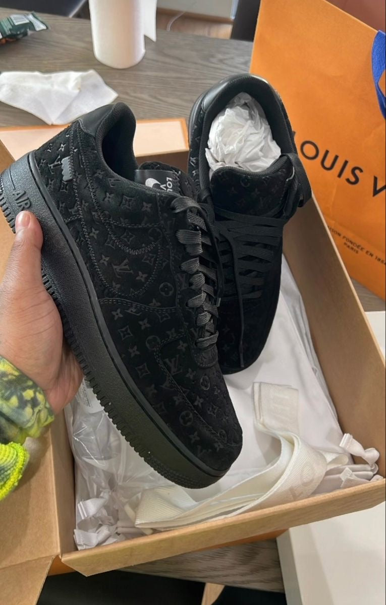 Custom Monogram x Air Force 1 Low 1A9VD7 - Luxuryurbanwear