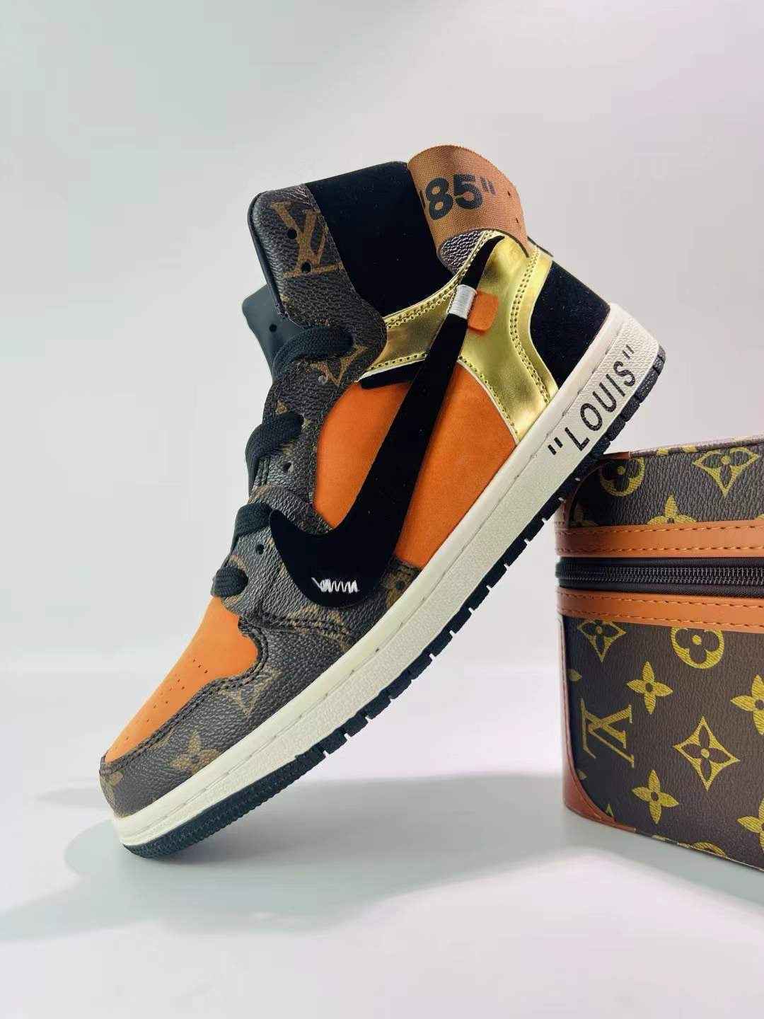 Air Jordan 1 Sneakers - Exclusive Travis Scott Collaboration for Ultimate Style