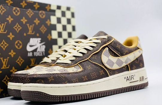 Custom Monogram Air Force 1 Low 07 - Luxuryurbanwear