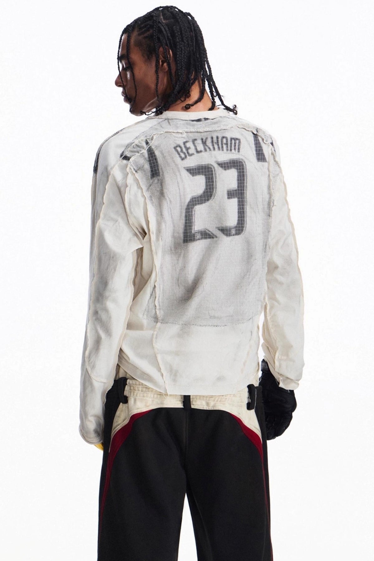 Men's Sporty Loose Crewneck Tee - Notkicks