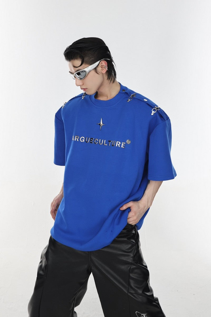 Metallic Logo T-Shirt - Notkicks