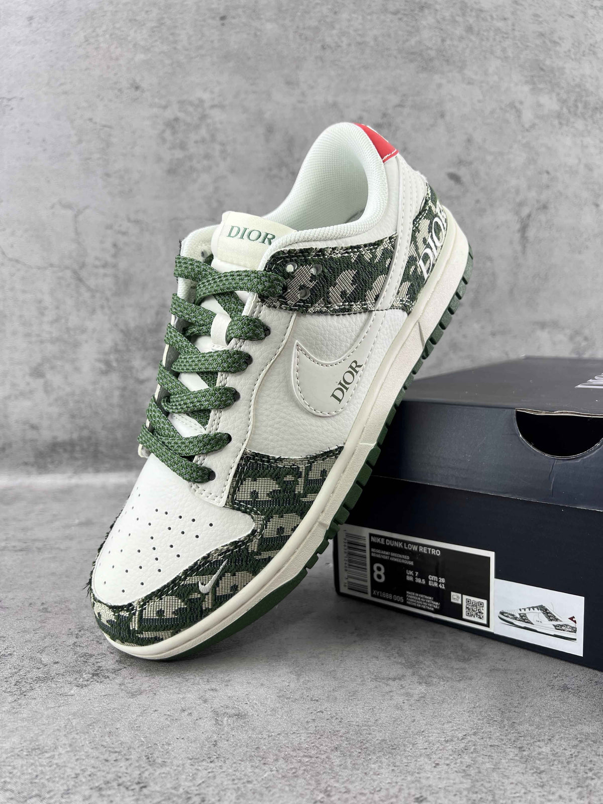 Custom SB Dunk Low x Dior XY1688 005 SneakerNational
