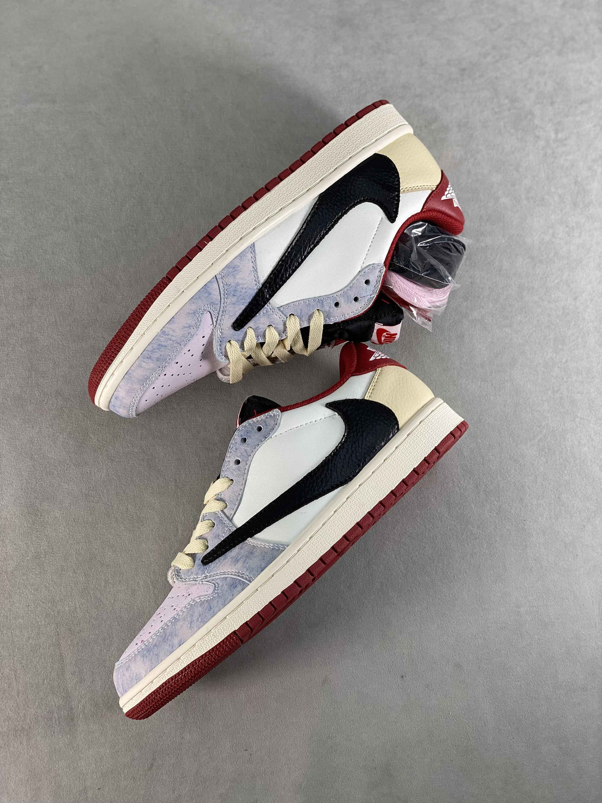 Custom Travis Scott Fragment Air Jordan 1 Low TS CM7866 125 Sneakers SneakerNational