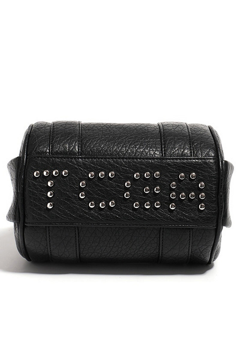 Studded Boston Barrel Bag - Notkicks