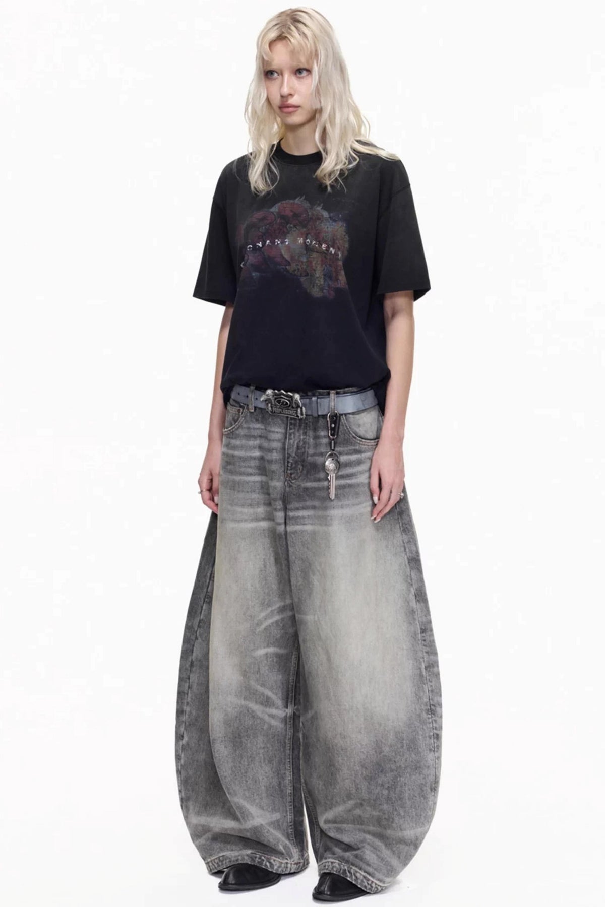 Men's Vintage Distressed Cotton Tee - Notkicks