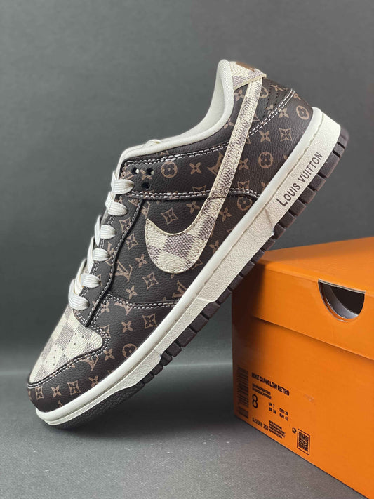 Custom Air Jordan 1 Monogram SJ2068-255 - Unique Style and Authenticity SneakerNational