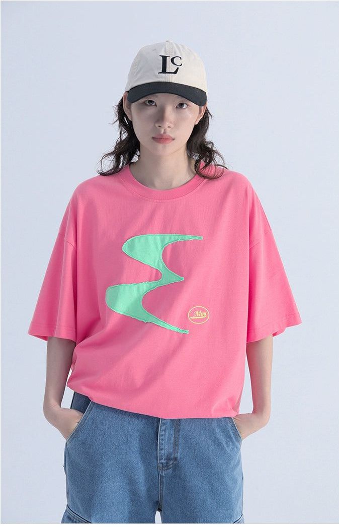 Contrast Patch Logo Tee - Notkicks