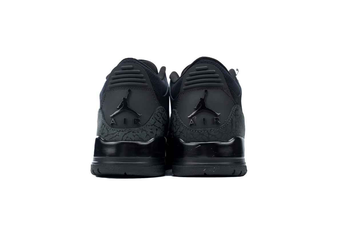 Custom Air Jordan 3 Retro 'Black Cat' CT8532-001 SneakerNational