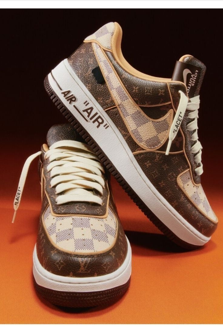 Custom Monogram Air Force 1 Low 07 - Luxuryurbanwear