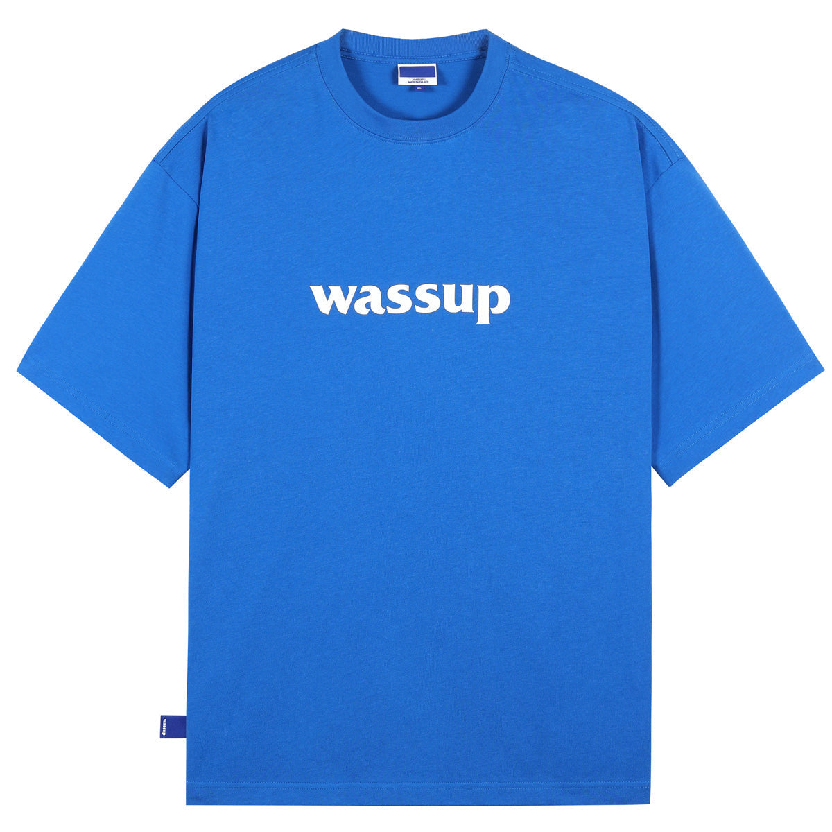 Bold Big Logo Print Basic Tee - Notkicks