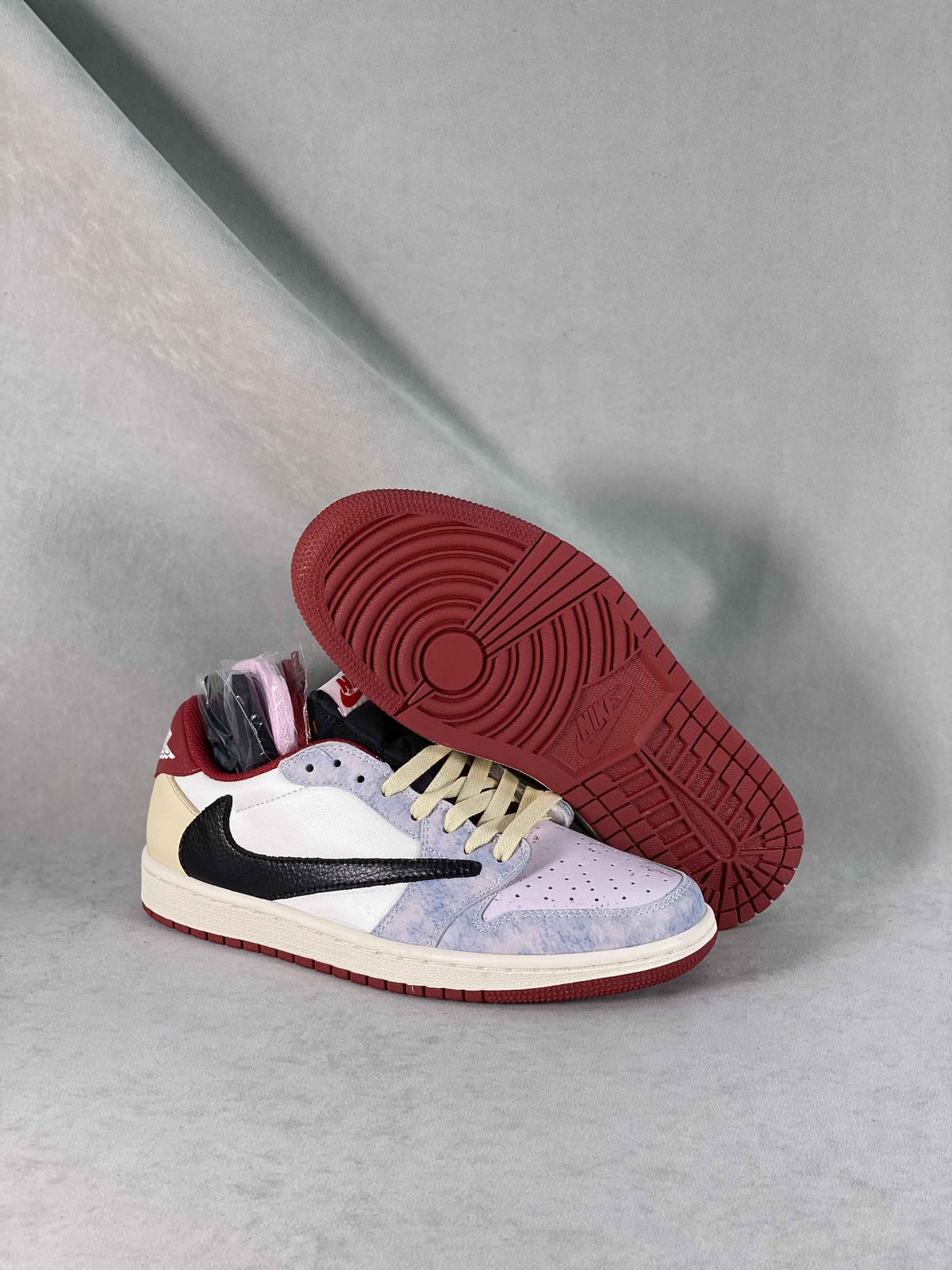 Custom Travis Scott Fragment Air Jordan 1 Low TS CM7866 125 Sneakers SneakerNational