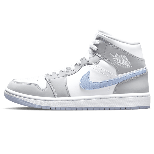Air Jordan 1 White Wolf Grey - Stylish Women's Sneakers for All-day Comfort
