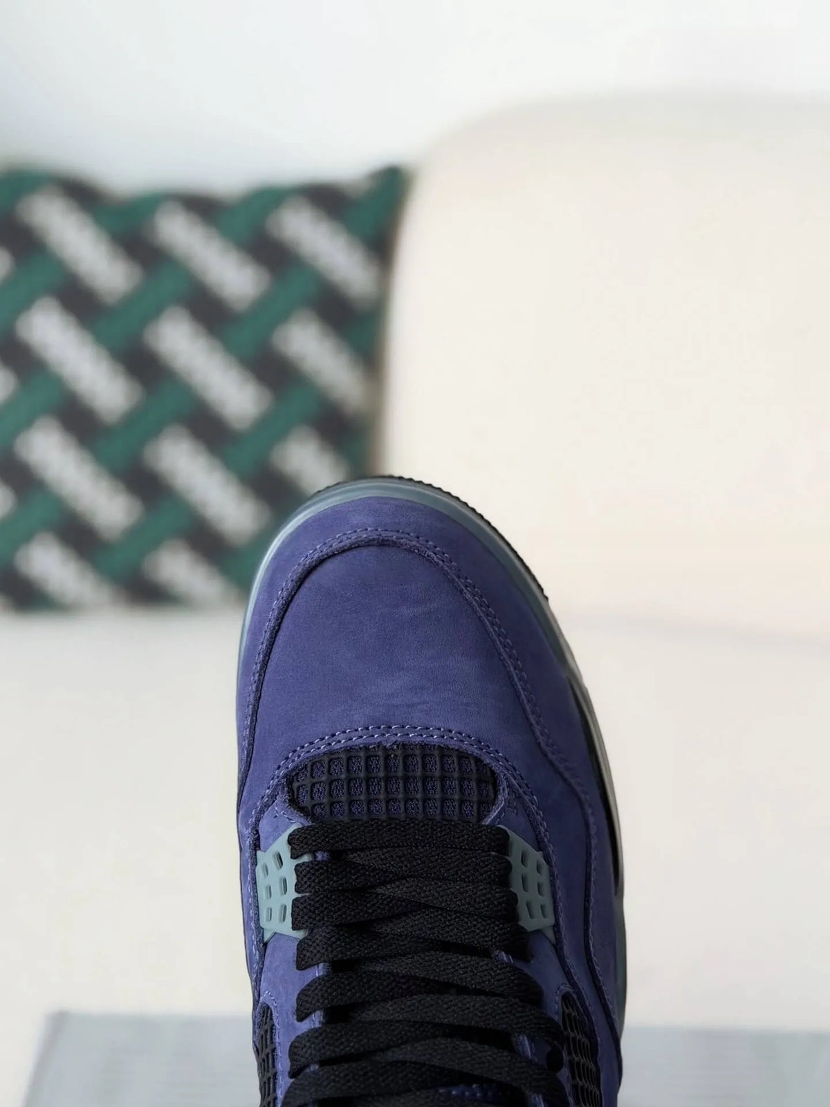 Air Jordan 4 Retro “Lakers” Sneakers – Purple, Gold, Black - OMYGOODS