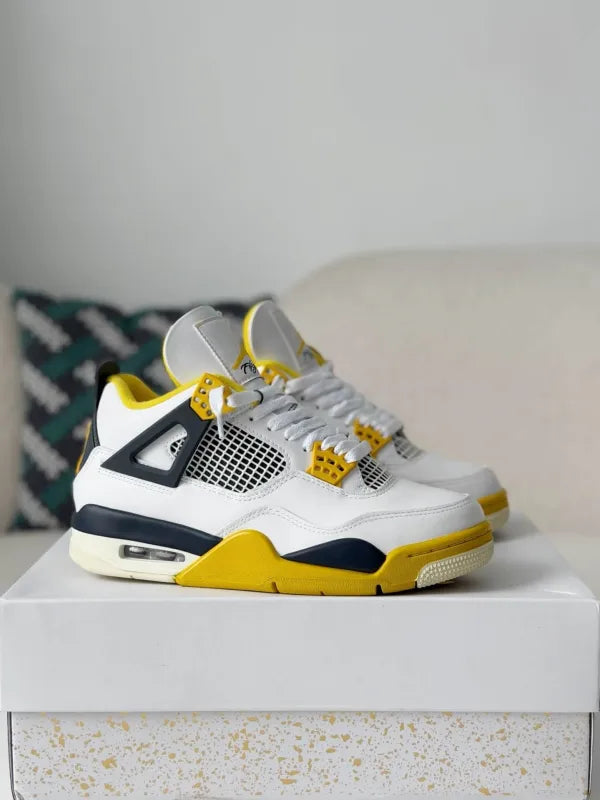Air Jordan 4 Retro ‘Vivid Sulfur’ Sneakers - OMYGOODS