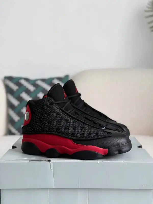 Air Jordan 13 Retro – Bred in Black and Red - OMYGOODS