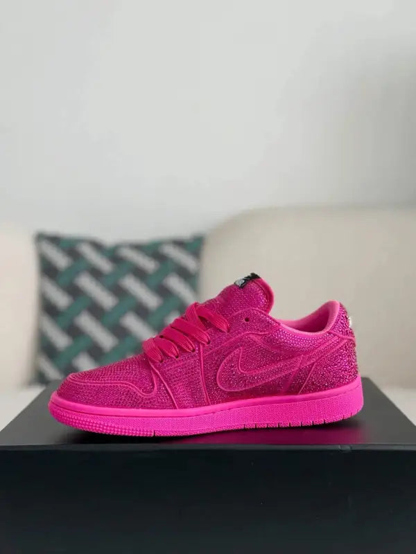 Air Jordan 1 Low “Pink Pop” Hot Pink - OMYGOODS
