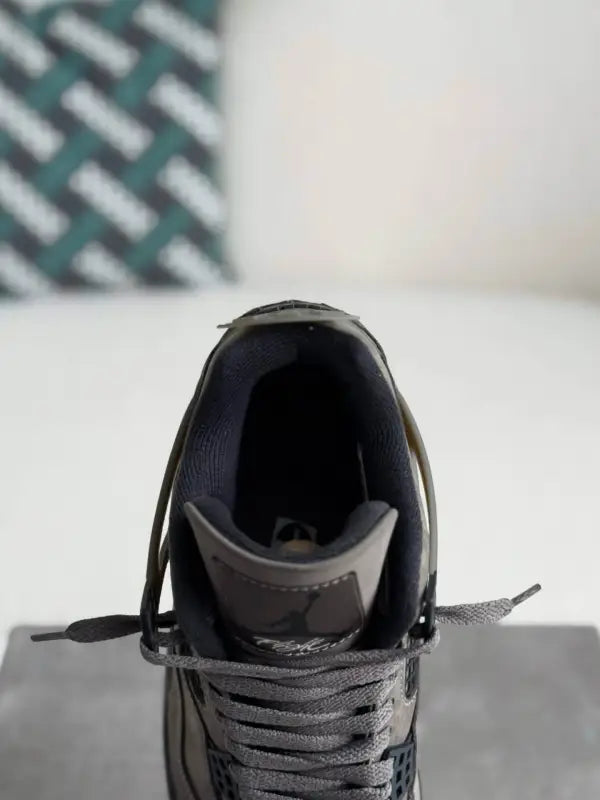 Air Jordan 4 Retro – Cave Stone – Stony Gray and Black - OMYGOODS
