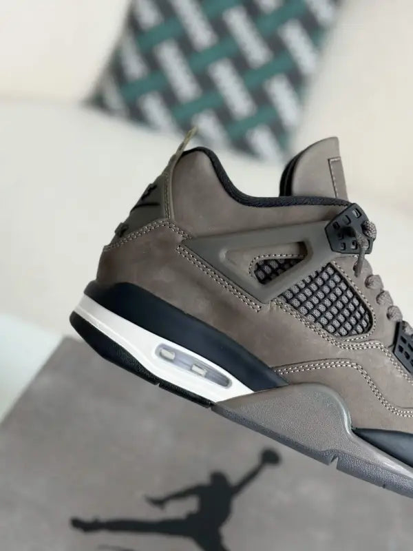 Air Jordan 4 Retro – Cave Stone – Stony Gray and Black - OMYGOODS