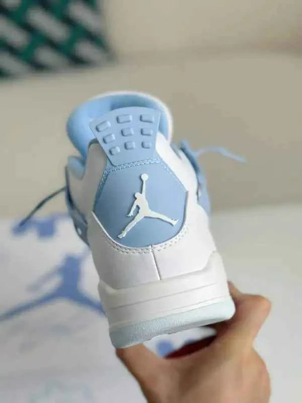 Air Jordan 4 Retro – Forget Me Not in White and Light Blue