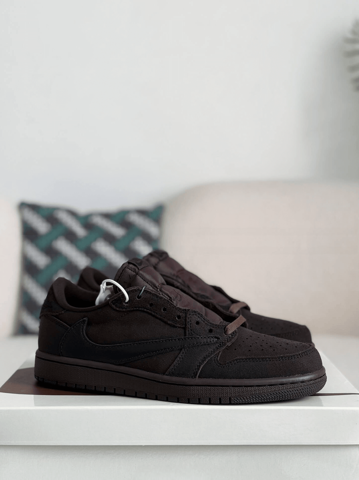 Air Jordan 1 Retro Low OG SP Travis Scott “Velvet Brown” CUSTOM