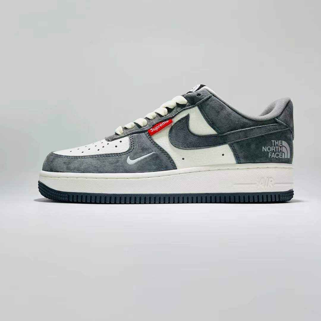Designer Air Force 1 x Supreme x The North Face DIY SneakerNational