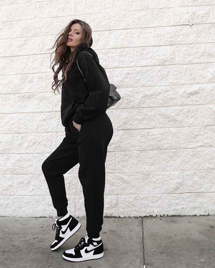 Custom Air Jordan 1 Black Retro High Q SneakerNational