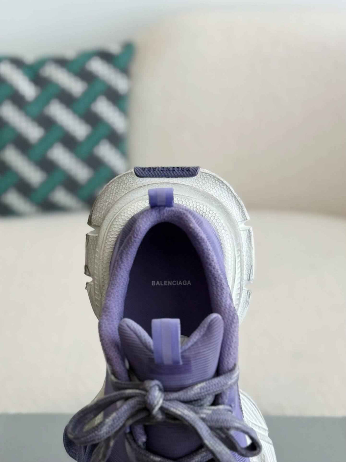 Balenciaga 3XL Sneaker – Purple & White