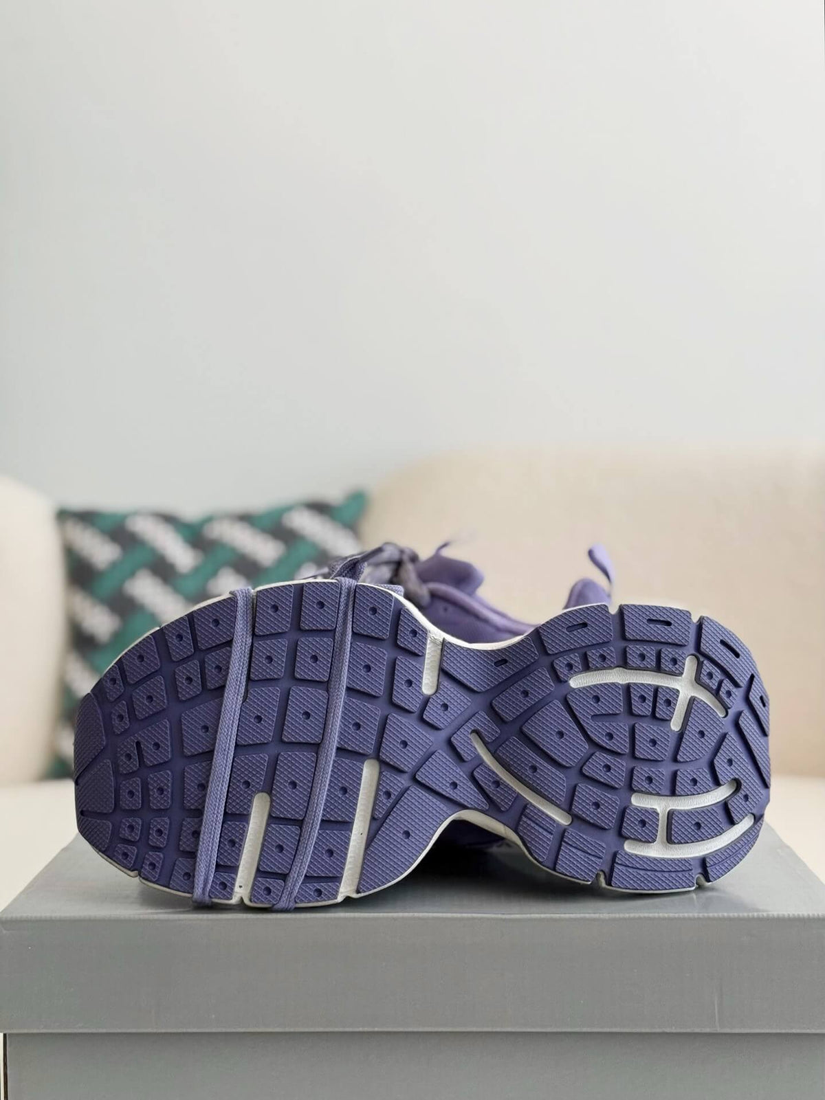 Balenciaga 3XL Sneaker – Purple & White CUSTOM