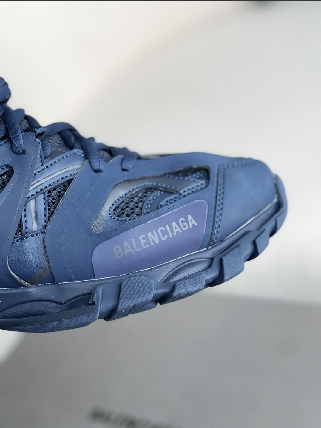 Balenciaga Track Sneaker LED – Marine Blue / Navy CUSTOM