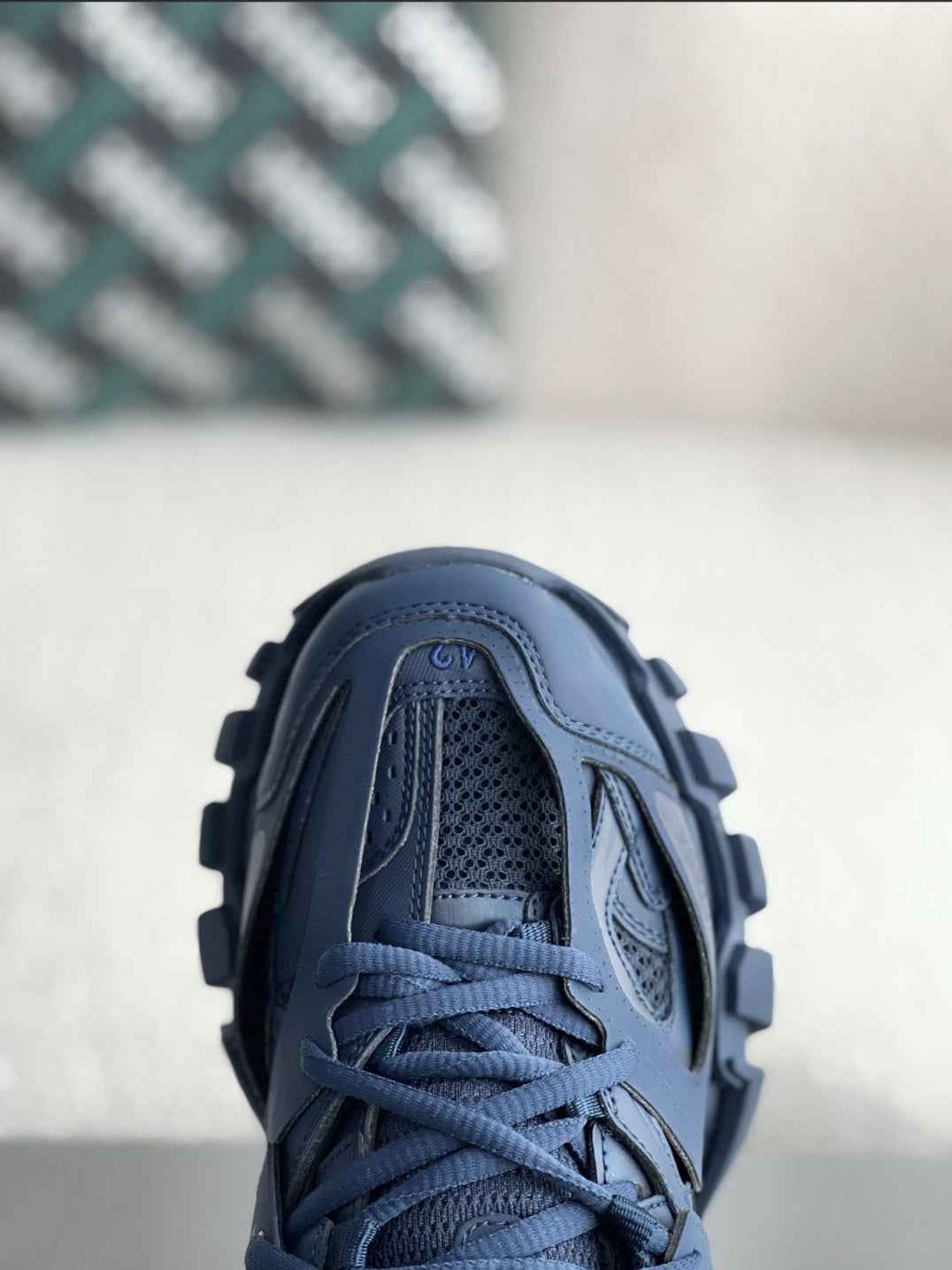 Balenciaga Track Sneaker LED – Marine Blue / Navy