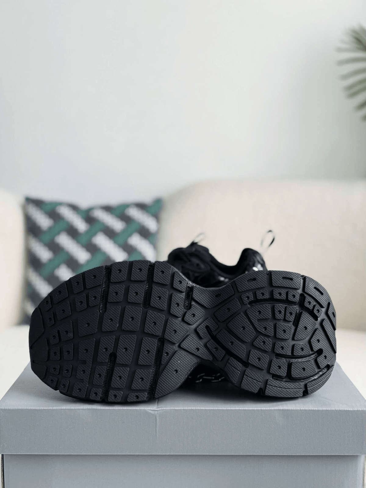 Balenciaga 3XL Chain Sneaker in Black CUSTOM