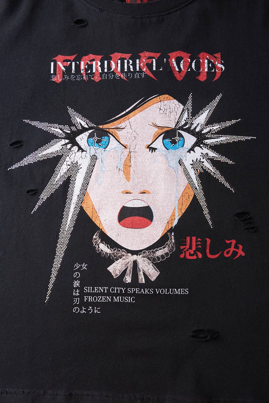 Anime Girl Graphic Tee - Notkicks