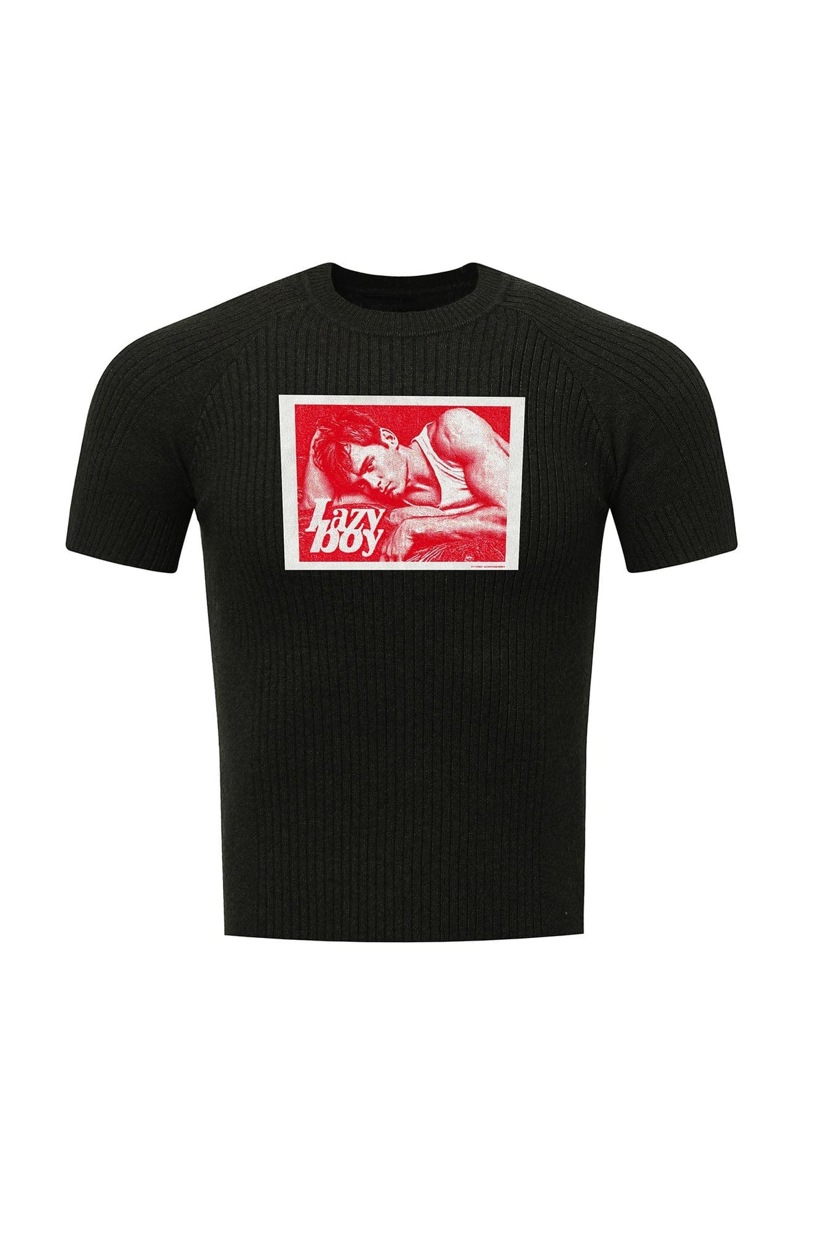 Lazy Boy Graphic Fitted Tee - Notkicks