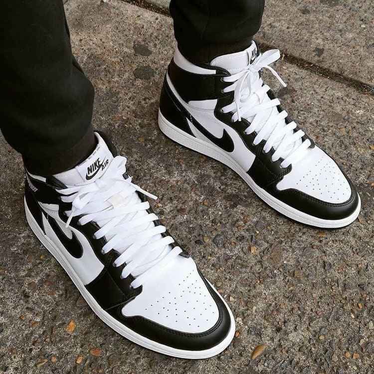 Custom Air Jordan 1 Black Retro High Q SneakerNational