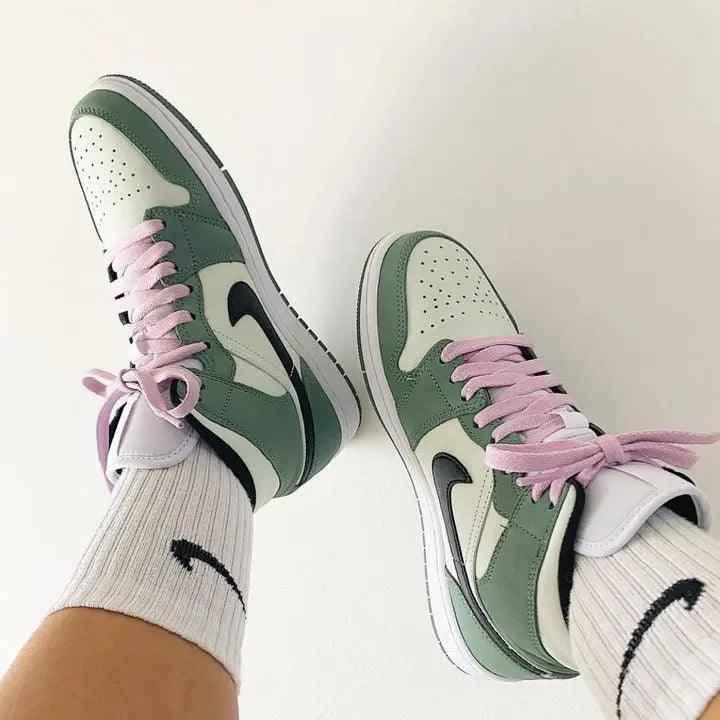 Custom Air Jordan 1 Dutch Green High Q – Unique Style and Comfort SneakerNational